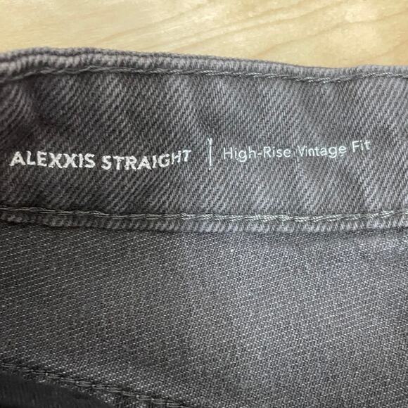 AG Adriano Goldschmied Alexxis Vintage Straight Jean 90's Faded Black Sz 29 NWT - Picture 4 of 10